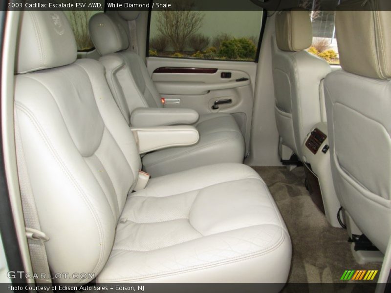 White Diamond / Shale 2003 Cadillac Escalade ESV AWD