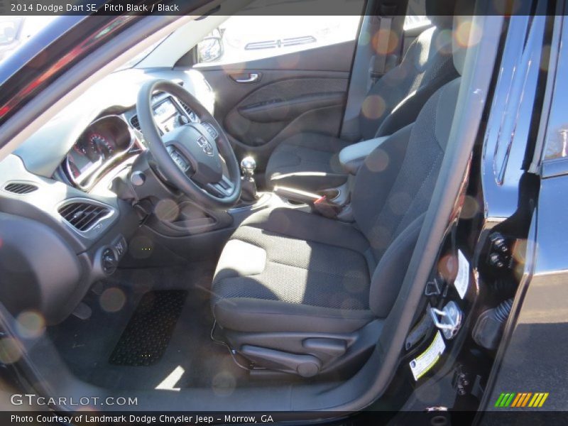 Pitch Black / Black 2014 Dodge Dart SE