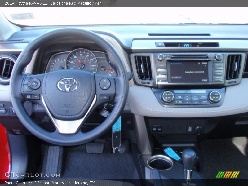 Dashboard of 2014 RAV4 XLE
