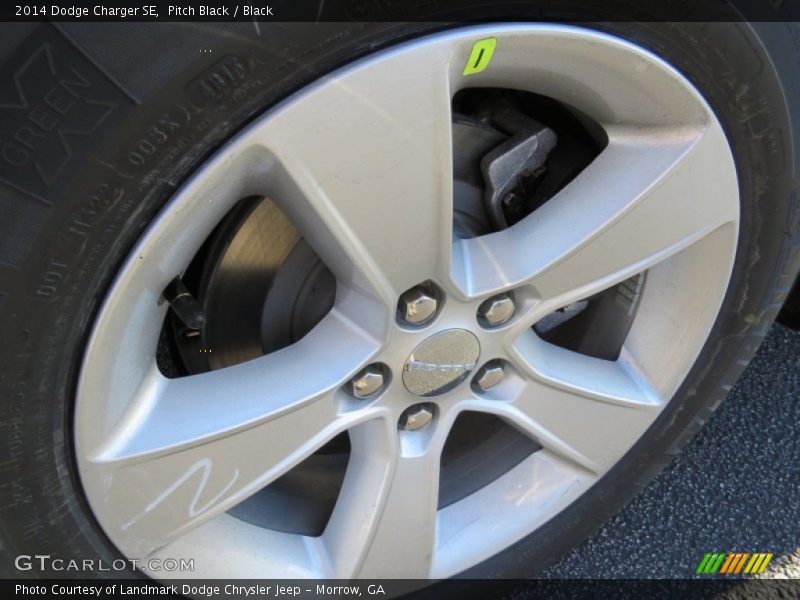 Pitch Black / Black 2014 Dodge Charger SE