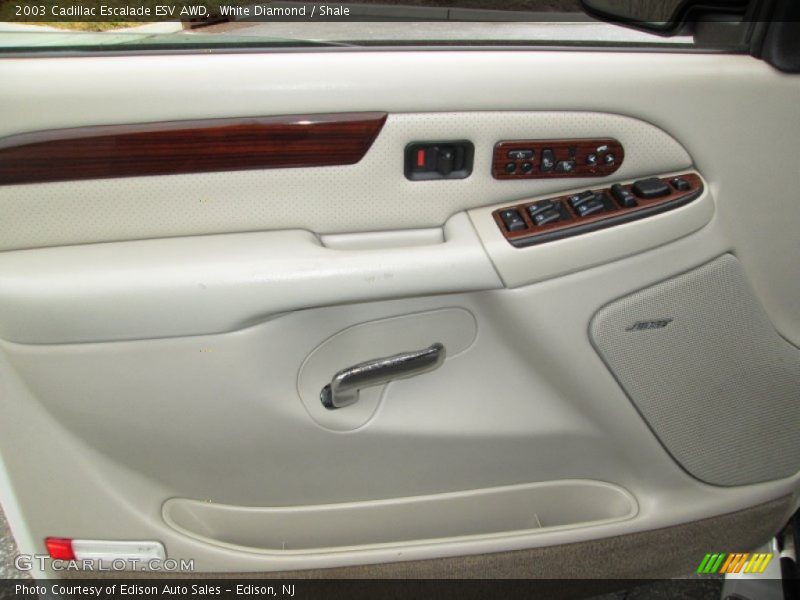 White Diamond / Shale 2003 Cadillac Escalade ESV AWD