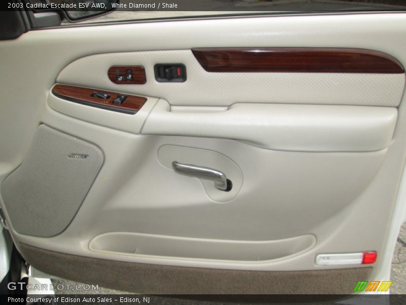 White Diamond / Shale 2003 Cadillac Escalade ESV AWD