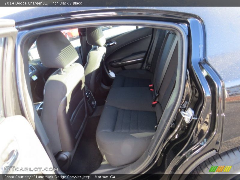 Pitch Black / Black 2014 Dodge Charger SE