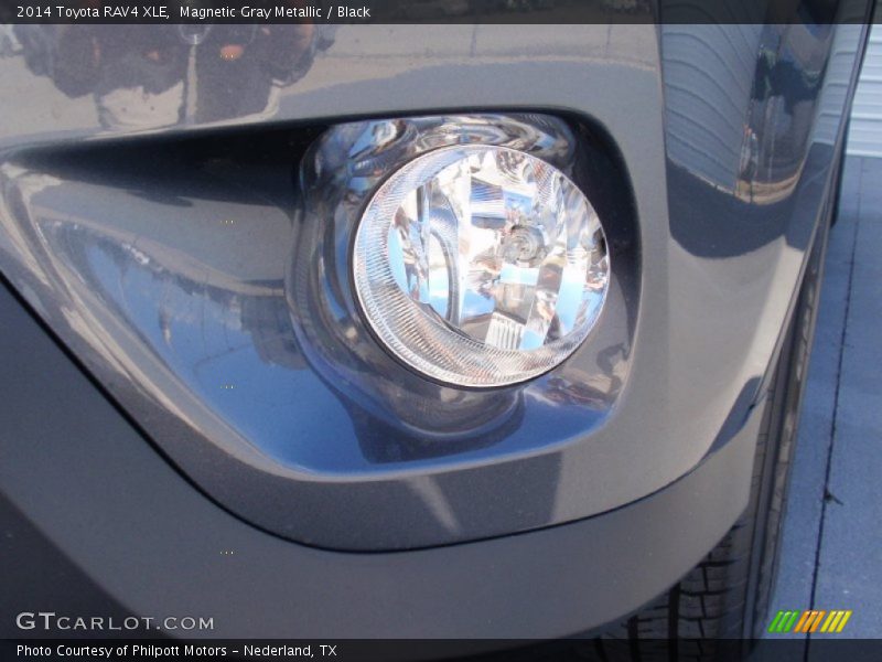 Magnetic Gray Metallic / Black 2014 Toyota RAV4 XLE
