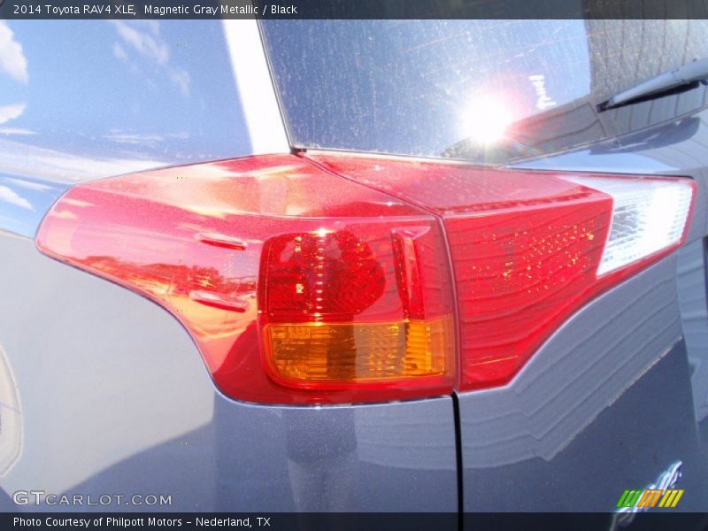Magnetic Gray Metallic / Black 2014 Toyota RAV4 XLE
