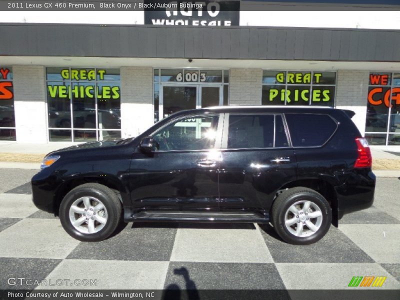 Black Onyx / Black/Auburn Bubinga 2011 Lexus GX 460 Premium