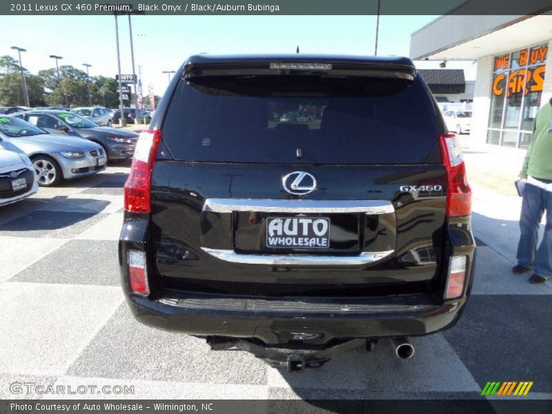 Black Onyx / Black/Auburn Bubinga 2011 Lexus GX 460 Premium