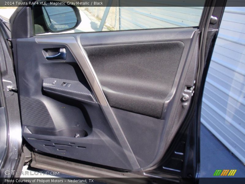 Magnetic Gray Metallic / Black 2014 Toyota RAV4 XLE