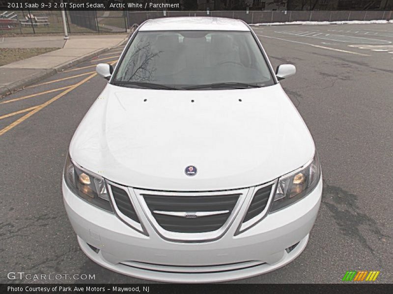 Arctic White / Parchment 2011 Saab 9-3 2.0T Sport Sedan