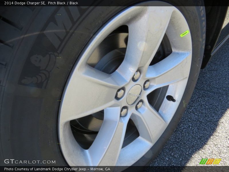 Pitch Black / Black 2014 Dodge Charger SE