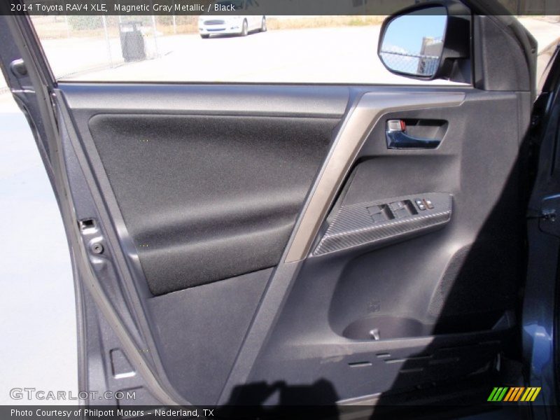 Magnetic Gray Metallic / Black 2014 Toyota RAV4 XLE