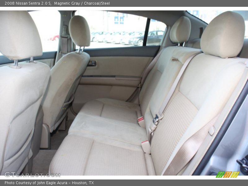 Magnetic Gray / Charcoal/Steel 2008 Nissan Sentra 2.0 S