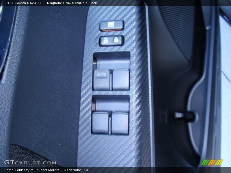 Magnetic Gray Metallic / Black 2014 Toyota RAV4 XLE