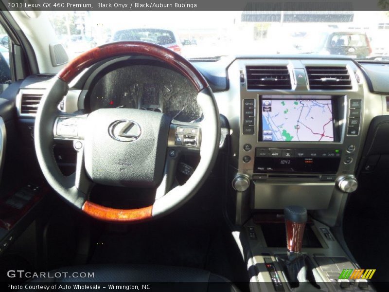 Black Onyx / Black/Auburn Bubinga 2011 Lexus GX 460 Premium