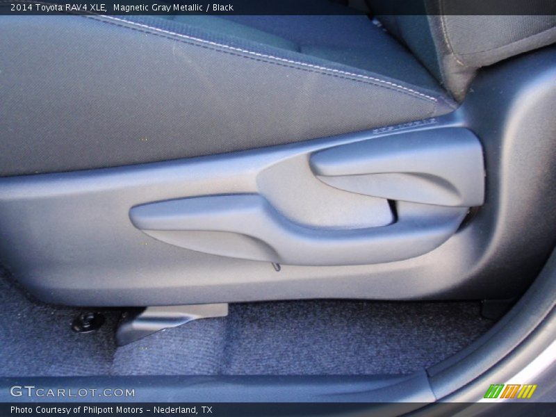 Magnetic Gray Metallic / Black 2014 Toyota RAV4 XLE