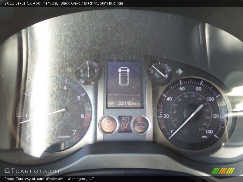 Black Onyx / Black/Auburn Bubinga 2011 Lexus GX 460 Premium
