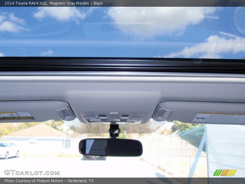 Magnetic Gray Metallic / Black 2014 Toyota RAV4 XLE