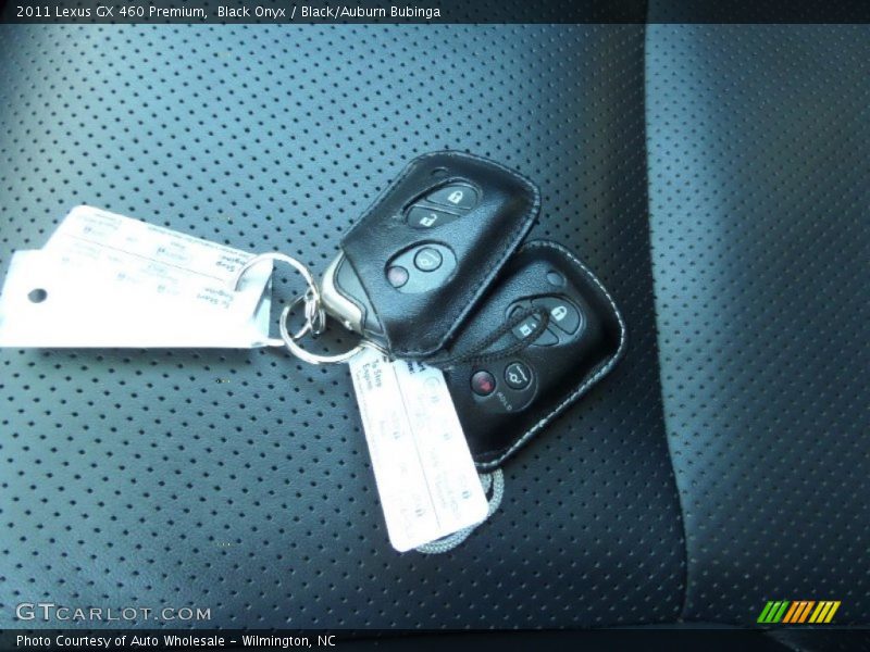 Black Onyx / Black/Auburn Bubinga 2011 Lexus GX 460 Premium