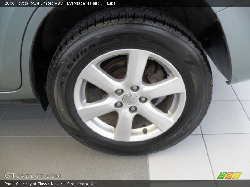 Everglade Metallic / Taupe 2006 Toyota RAV4 Limited 4WD