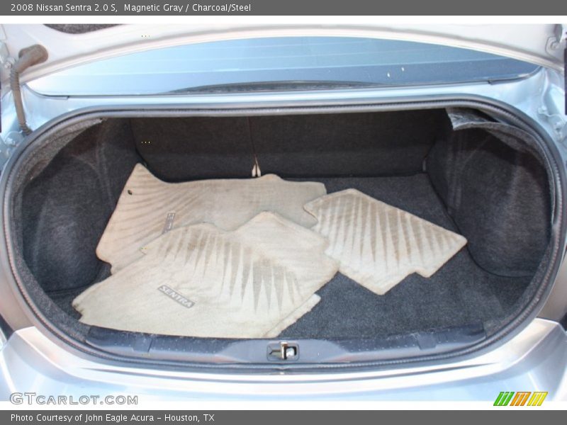 Magnetic Gray / Charcoal/Steel 2008 Nissan Sentra 2.0 S