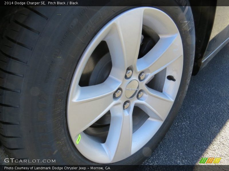 Pitch Black / Black 2014 Dodge Charger SE