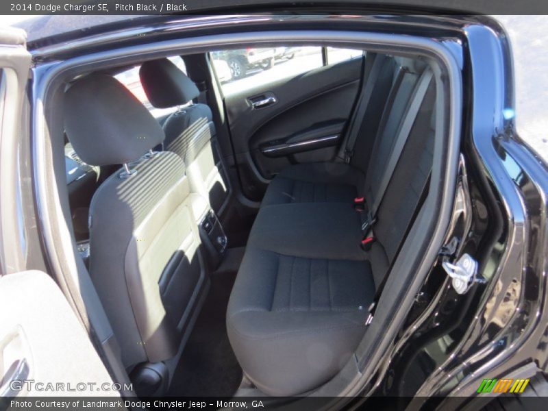 Pitch Black / Black 2014 Dodge Charger SE
