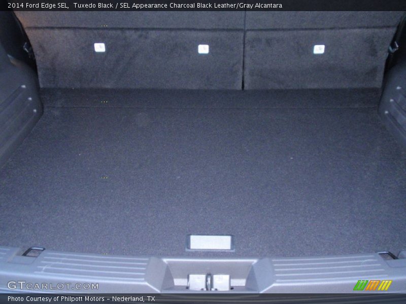 Tuxedo Black / SEL Appearance Charcoal Black Leather/Gray Alcantara 2014 Ford Edge SEL