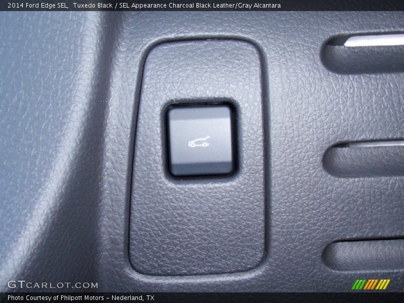 Tuxedo Black / SEL Appearance Charcoal Black Leather/Gray Alcantara 2014 Ford Edge SEL