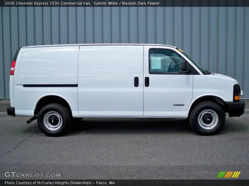Summit White / Medium Dark Pewter 2006 Chevrolet Express 3500 Commercial Van