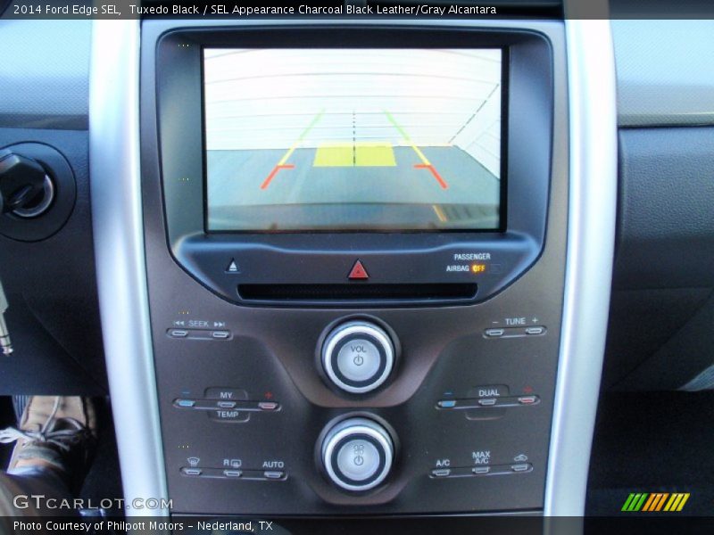 Tuxedo Black / SEL Appearance Charcoal Black Leather/Gray Alcantara 2014 Ford Edge SEL