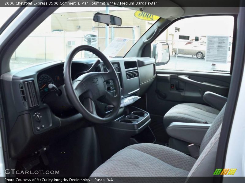 Summit White / Medium Dark Pewter 2006 Chevrolet Express 3500 Commercial Van