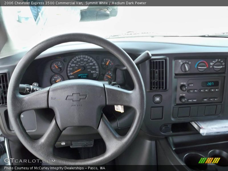 Summit White / Medium Dark Pewter 2006 Chevrolet Express 3500 Commercial Van
