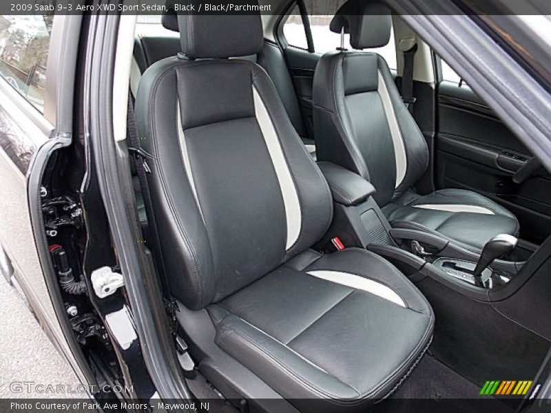 Front Seat of 2009 9-3 Aero XWD Sport Sedan