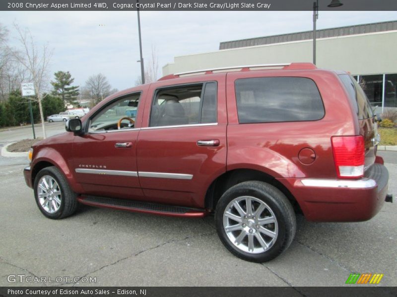 Cognac Crystal Pearl / Dark Slate Gray/Light Slate Gray 2008 Chrysler Aspen Limited 4WD