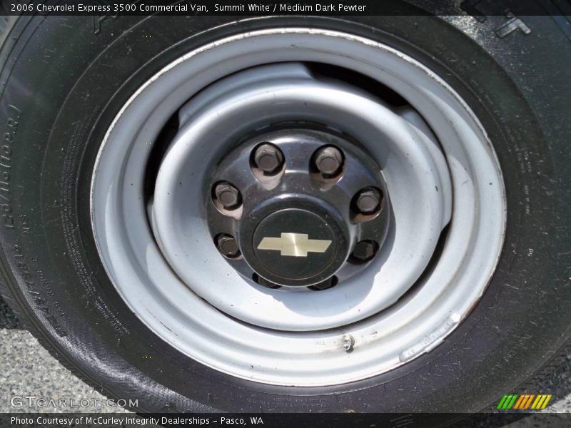 Summit White / Medium Dark Pewter 2006 Chevrolet Express 3500 Commercial Van