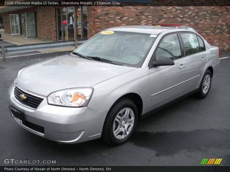 Silverstone Metallic / Titanium Gray 2006 Chevrolet Malibu LS Sedan