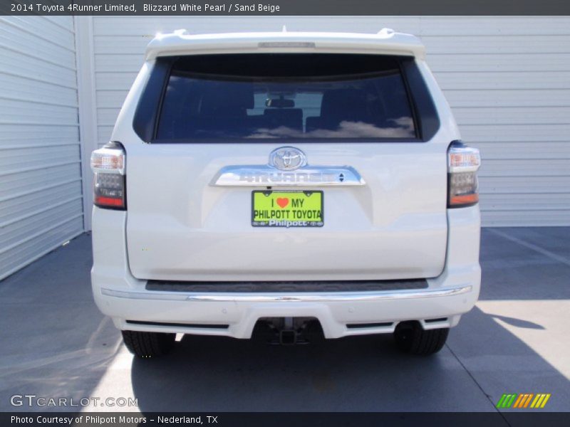 Blizzard White Pearl / Sand Beige 2014 Toyota 4Runner Limited
