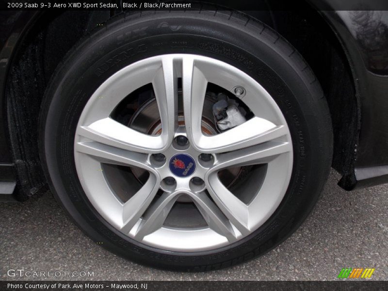  2009 9-3 Aero XWD Sport Sedan Wheel