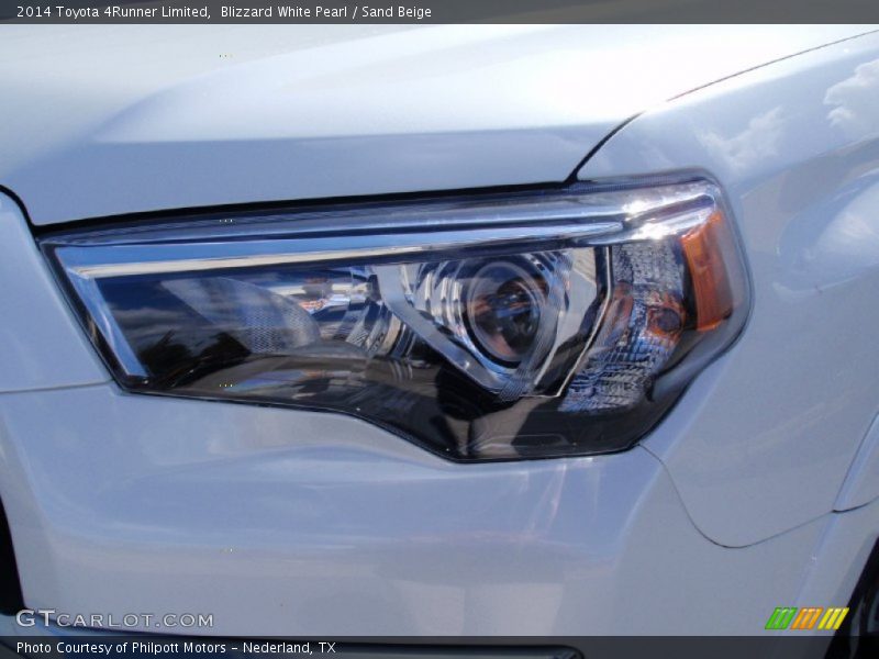 Blizzard White Pearl / Sand Beige 2014 Toyota 4Runner Limited