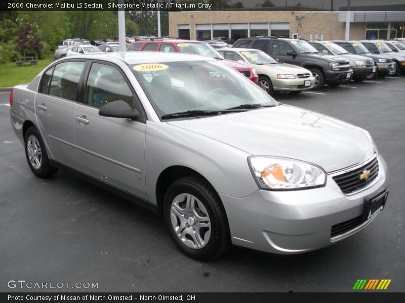 Silverstone Metallic / Titanium Gray 2006 Chevrolet Malibu LS Sedan