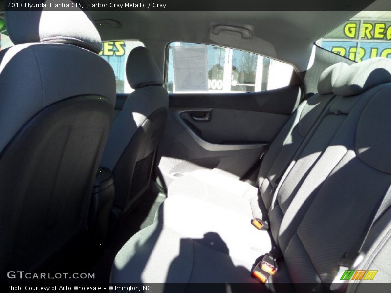 Harbor Gray Metallic / Gray 2013 Hyundai Elantra GLS