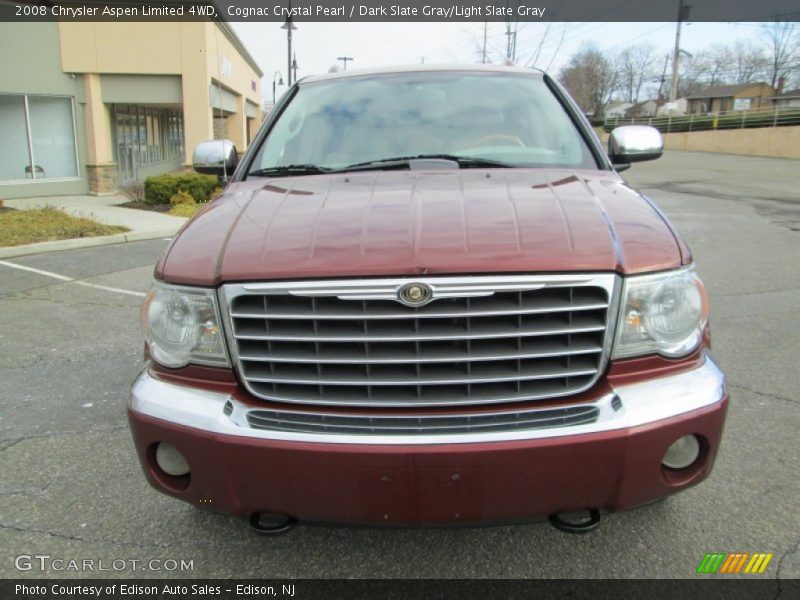 Cognac Crystal Pearl / Dark Slate Gray/Light Slate Gray 2008 Chrysler Aspen Limited 4WD