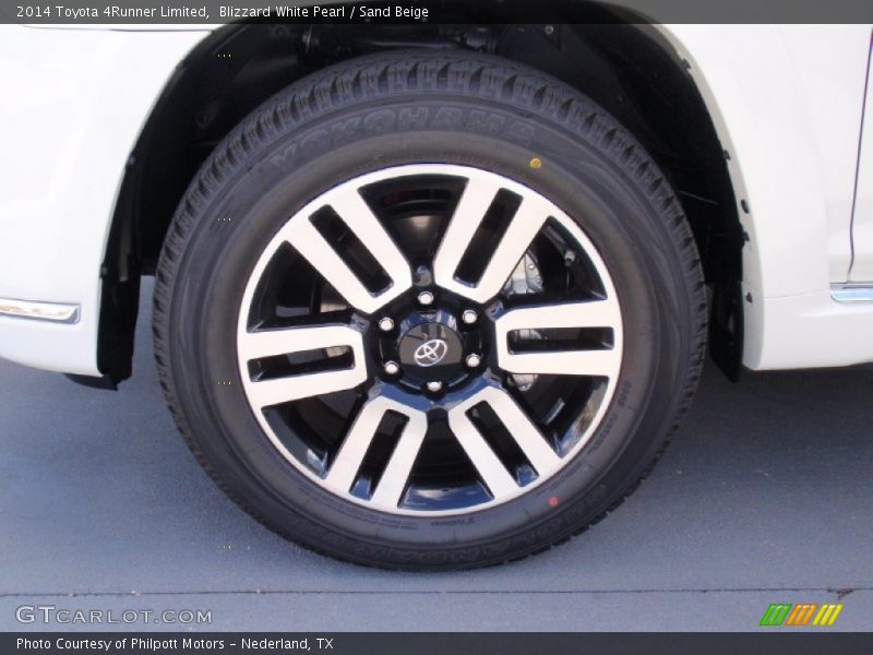 Blizzard White Pearl / Sand Beige 2014 Toyota 4Runner Limited