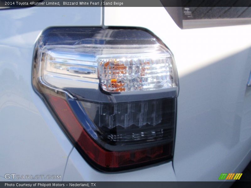 Blizzard White Pearl / Sand Beige 2014 Toyota 4Runner Limited