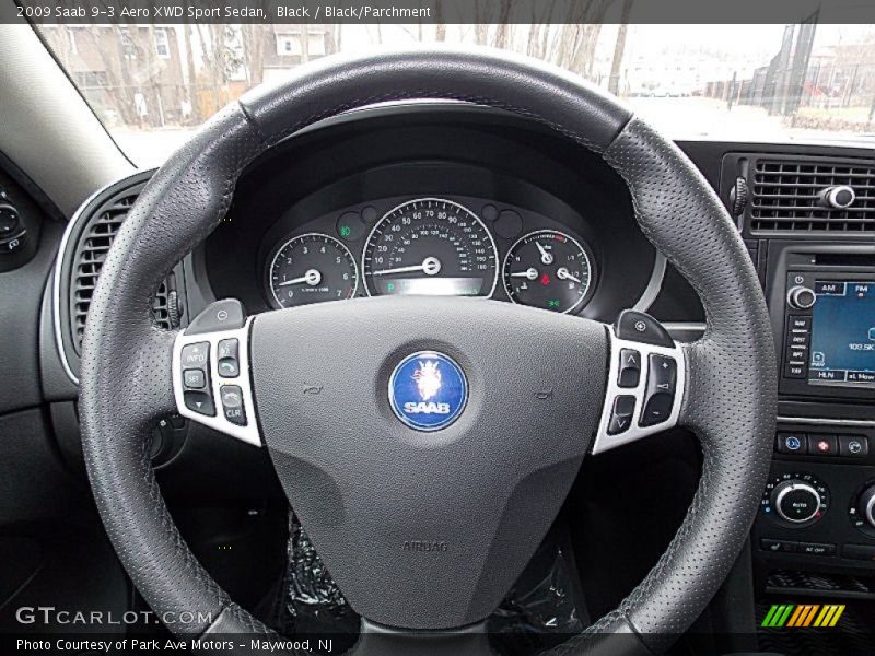  2009 9-3 Aero XWD Sport Sedan Steering Wheel