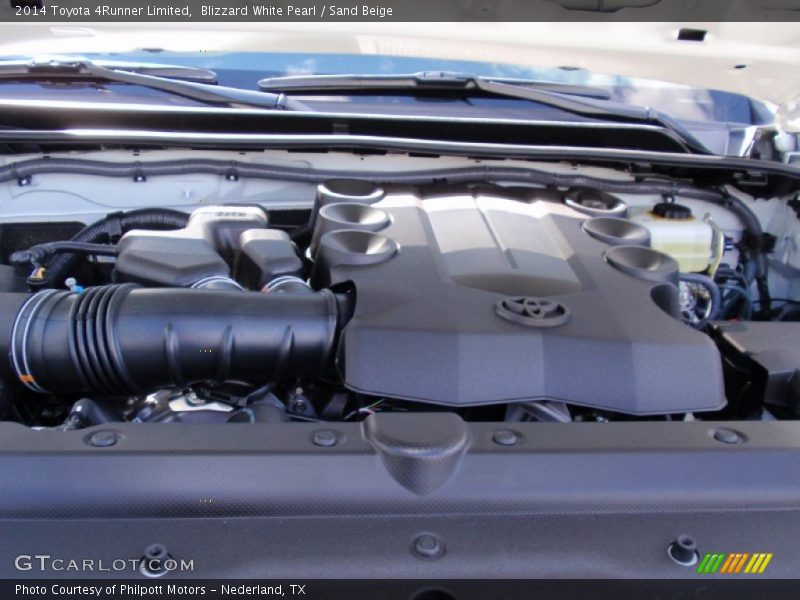 Blizzard White Pearl / Sand Beige 2014 Toyota 4Runner Limited