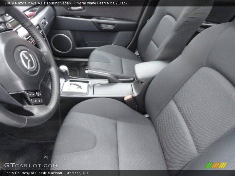 Front Seat of 2009 MAZDA3 s Touring Sedan