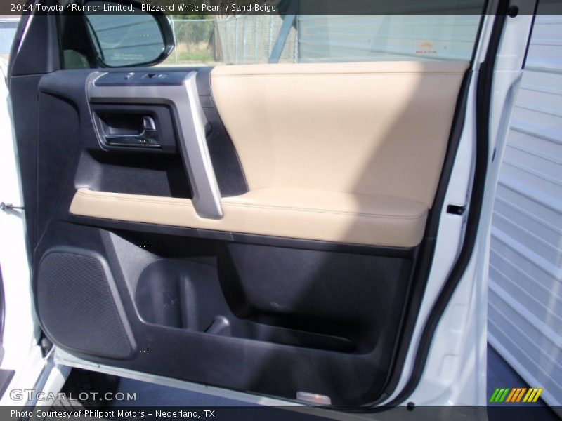 Blizzard White Pearl / Sand Beige 2014 Toyota 4Runner Limited