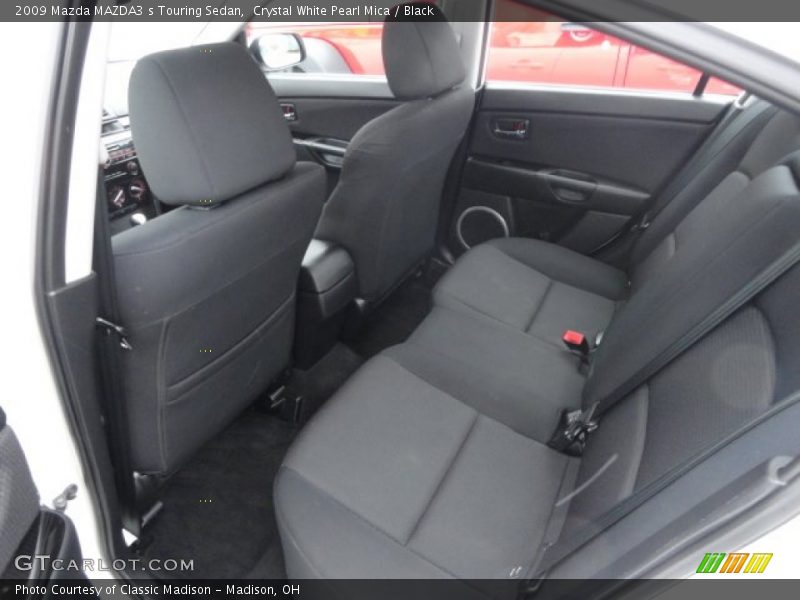Rear Seat of 2009 MAZDA3 s Touring Sedan