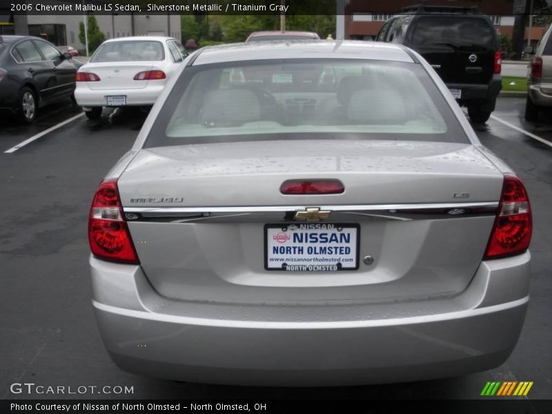 Silverstone Metallic / Titanium Gray 2006 Chevrolet Malibu LS Sedan